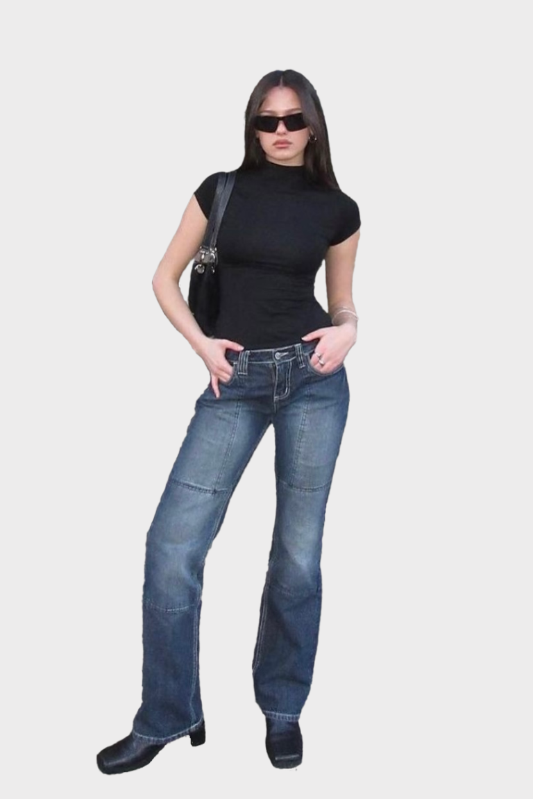 DAHLIA TEE - MIDNIGHT