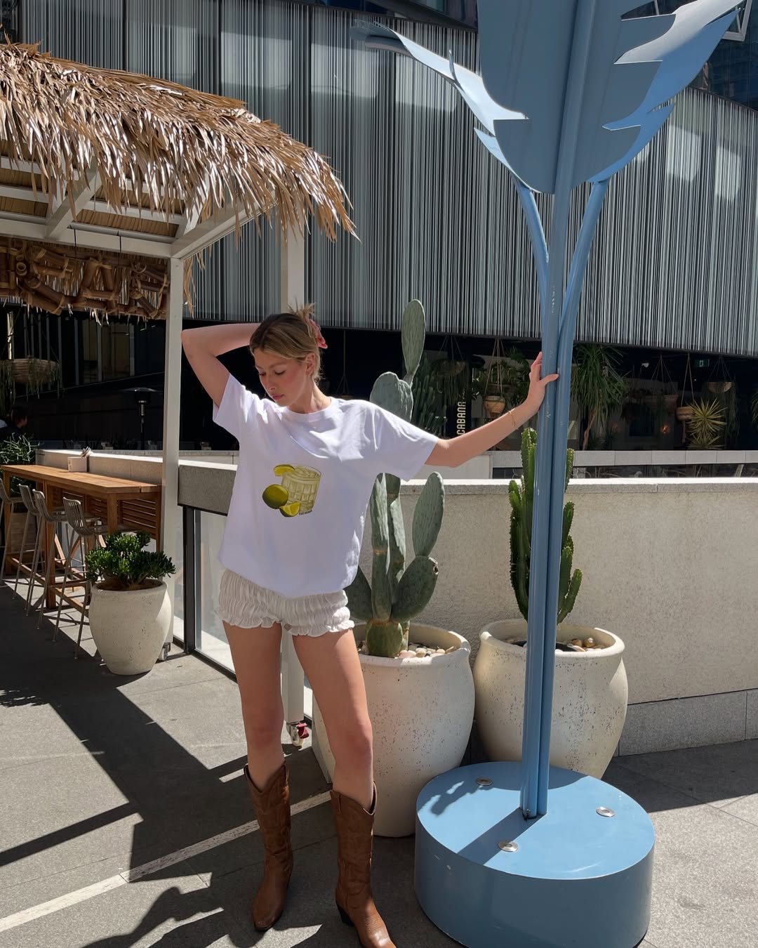 Tequila & Lime Oversized Tee
