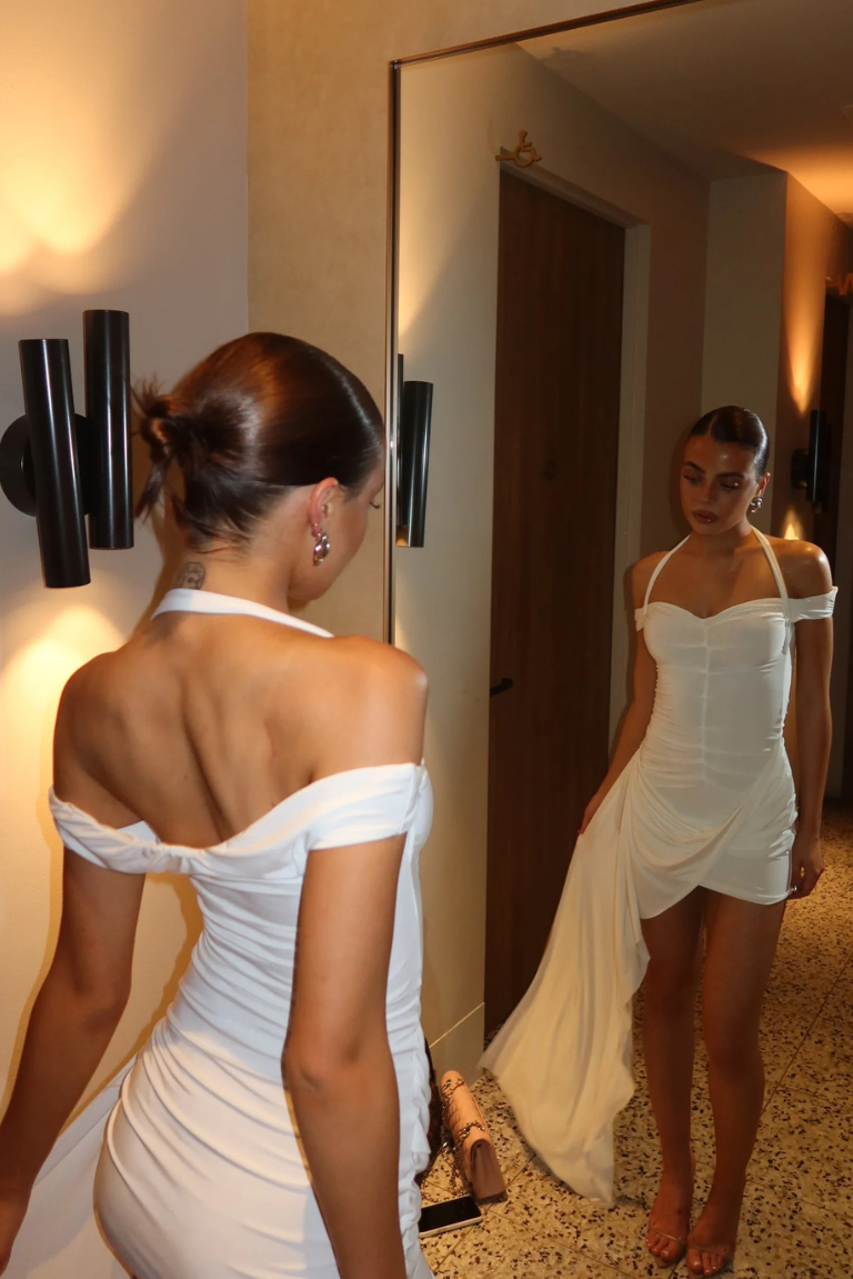 Miranda Dress in White