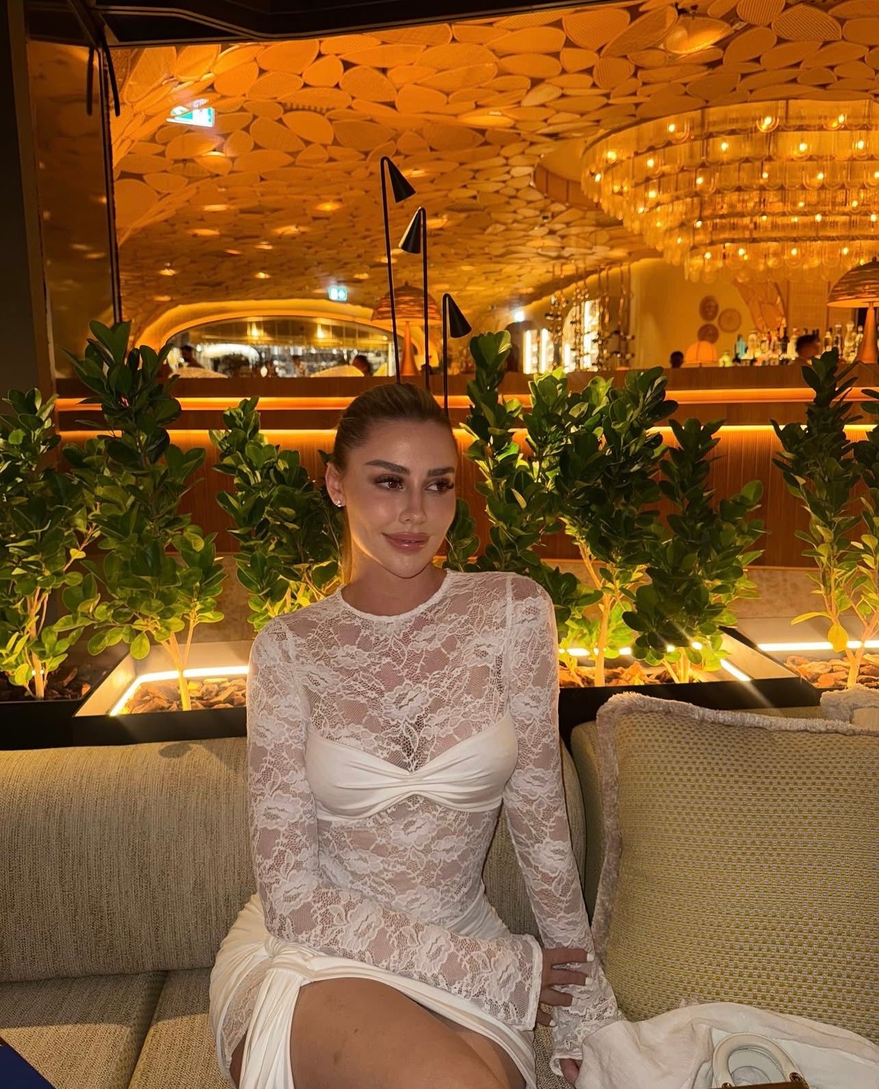 Ortigia Dress in White