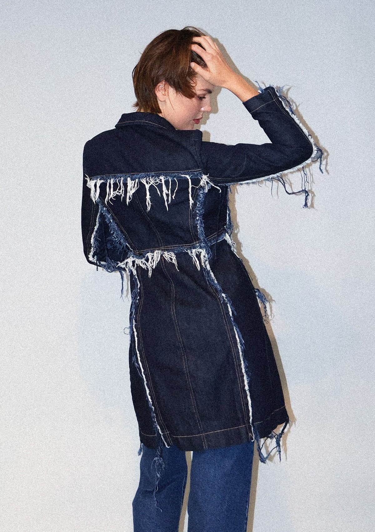 Devon Denim Jacket Dark Horse