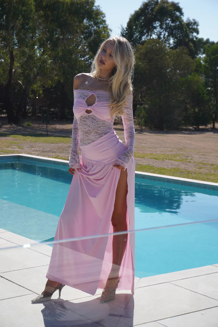 Serena Maxi Dress in Pink