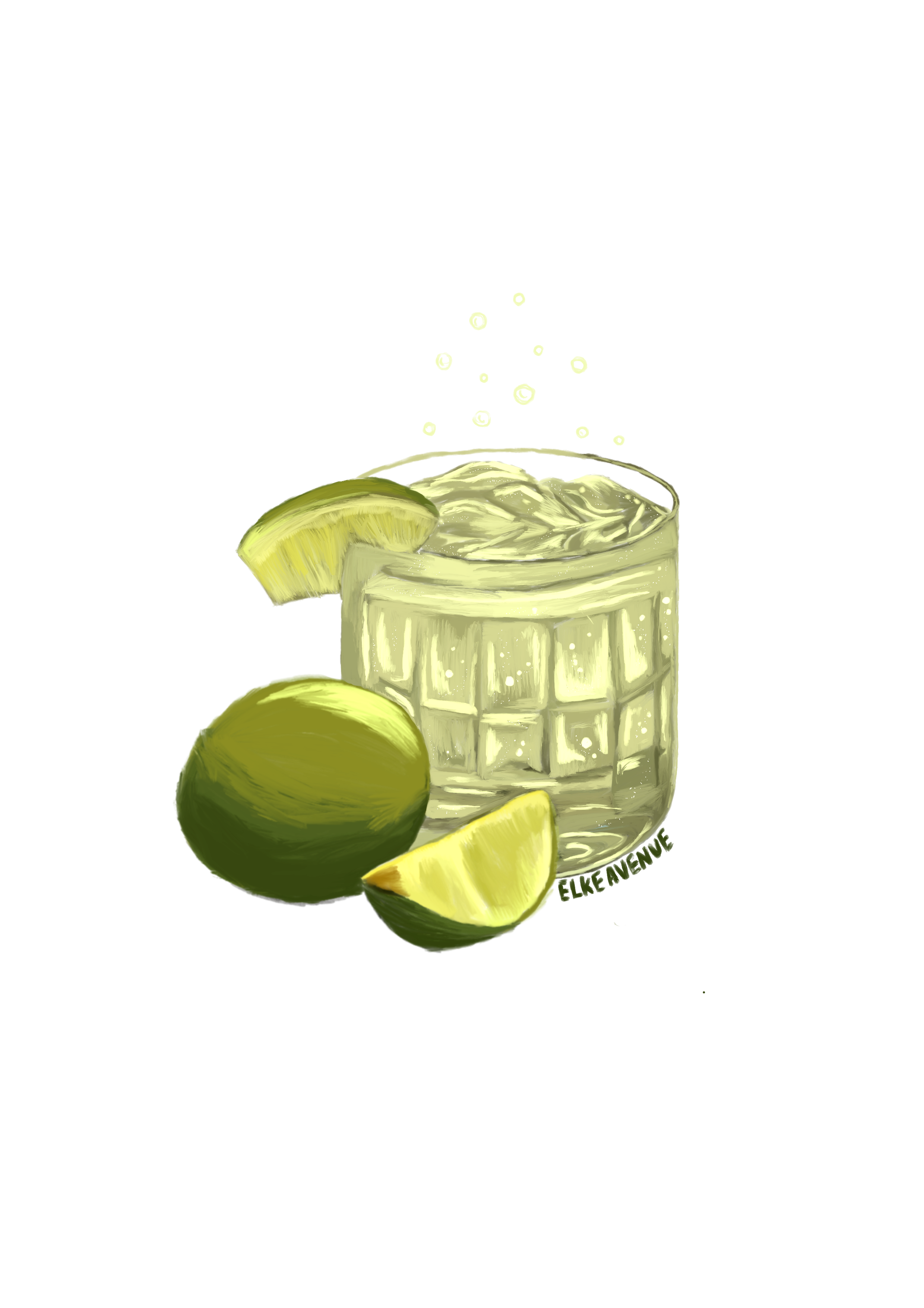 Tequila & Lime Oversized Tee