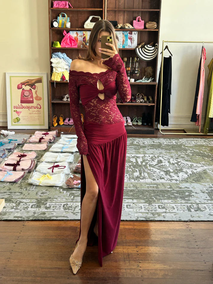 Serena Maxi Dress in Shiraz