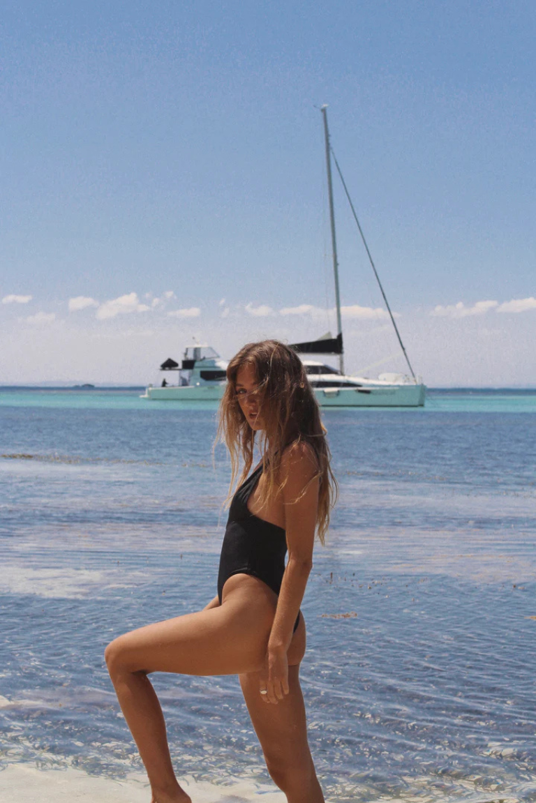 Eva One Piece in Black