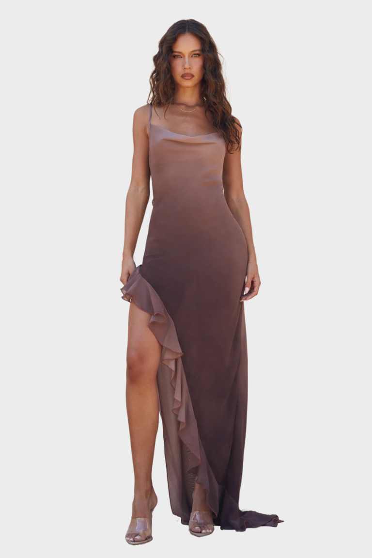 Willow Dress in Brown