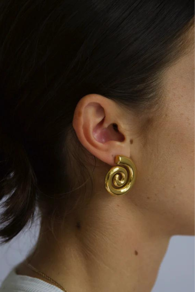 Jaimee spiral earrings