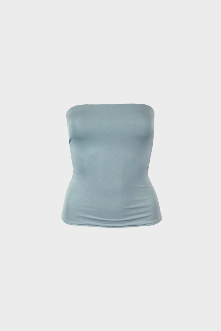 Slinky Top in Dusty Blue