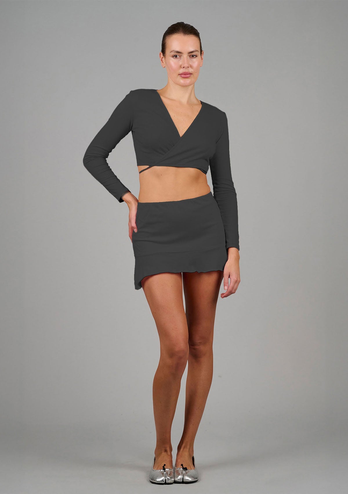 Tiny Flip Flip Skirt - Black