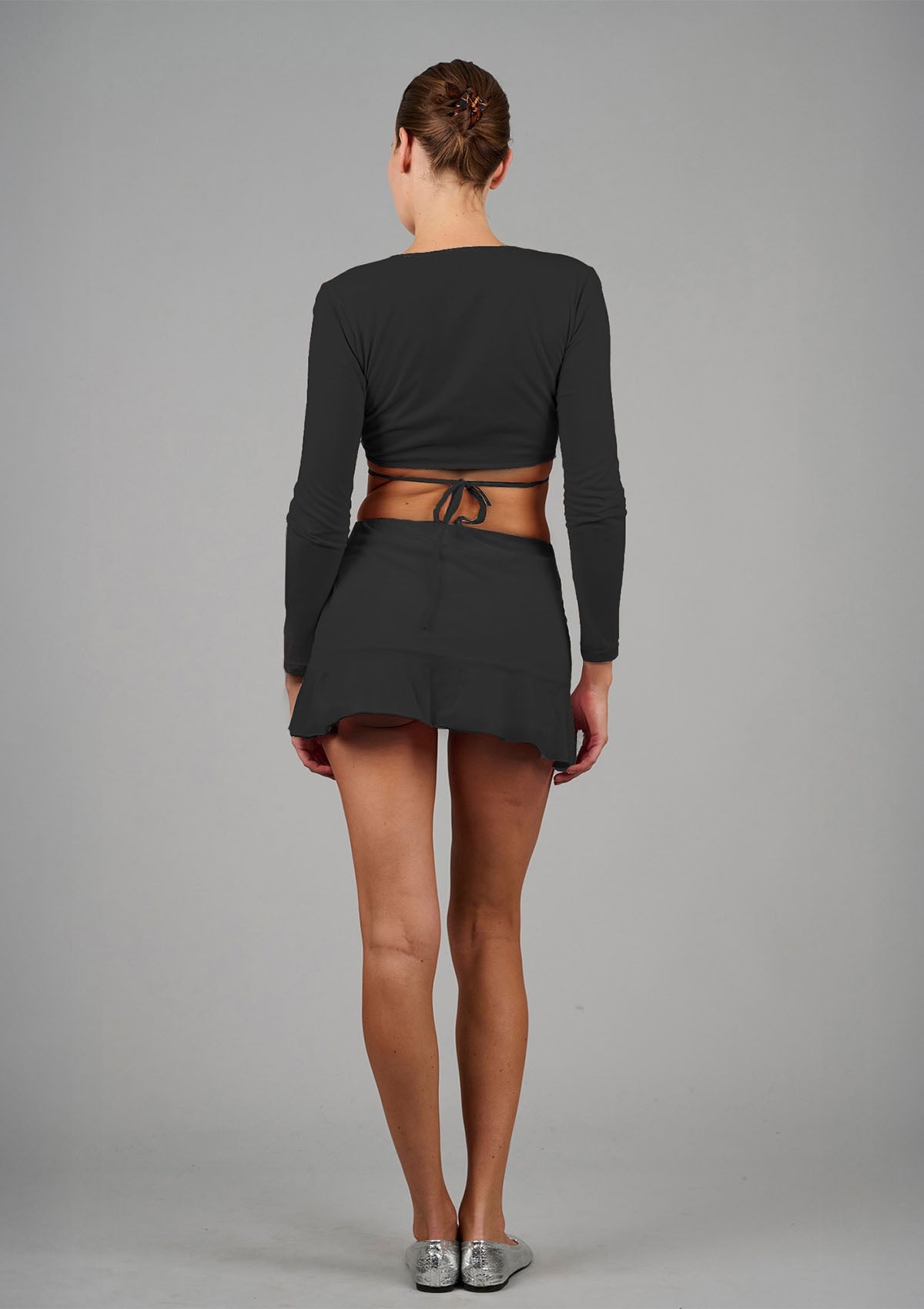 Tiny Flip Flip Skirt - Black