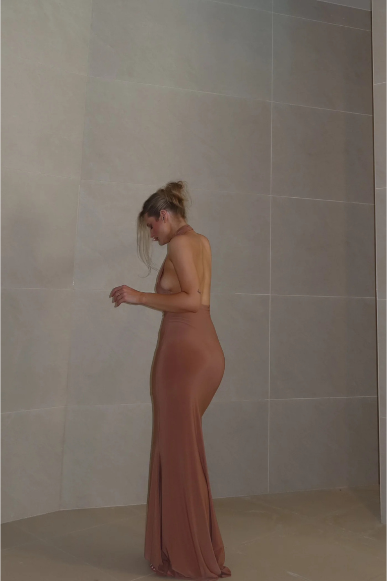 Vera Dress in Fawn