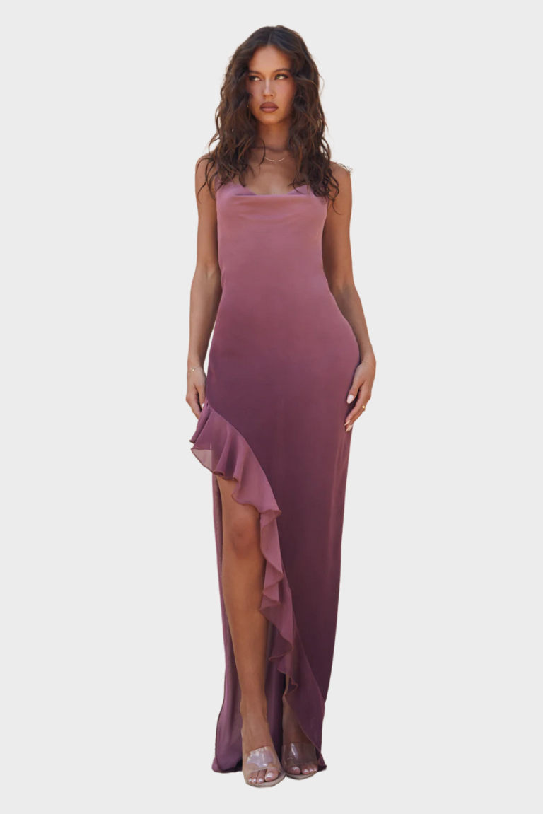 Willow Dress in Plum