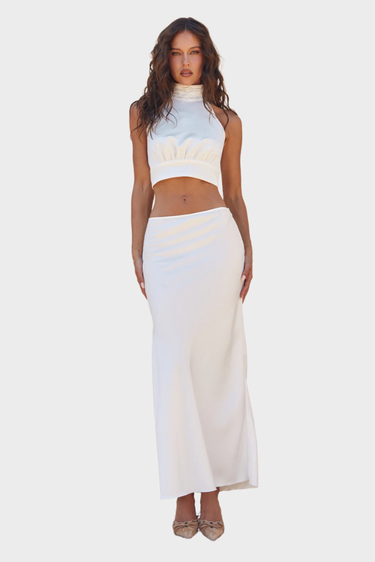 Sophia Skirt in Ivory