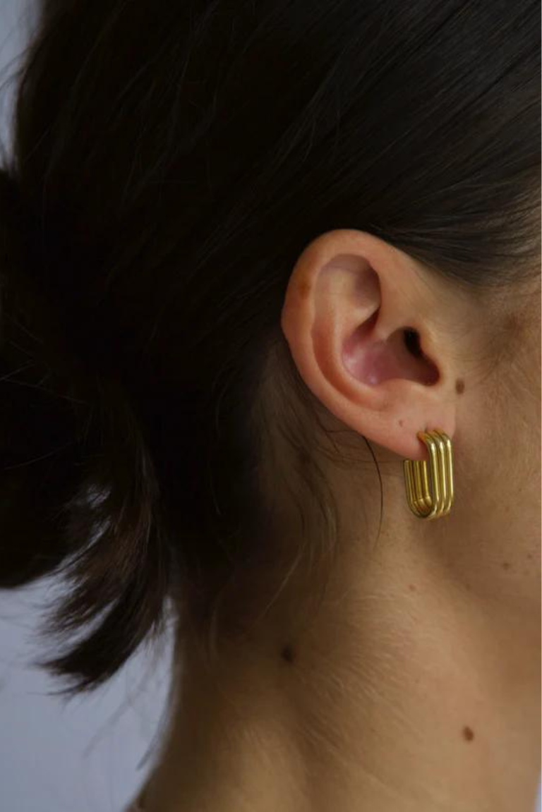 Lea hoop earrings