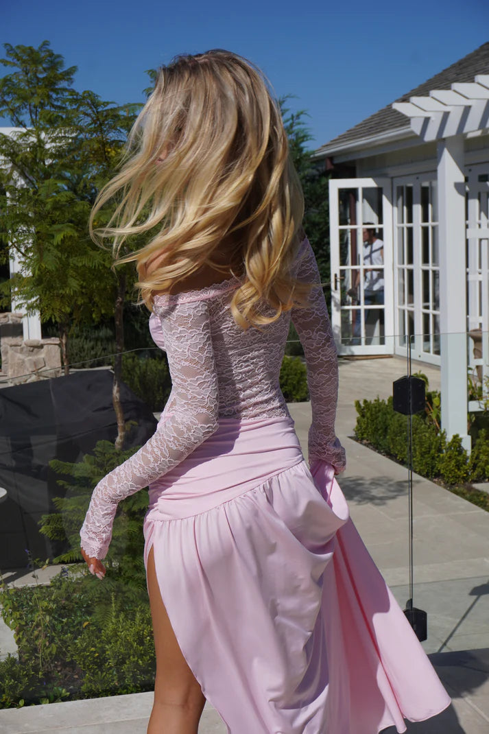 Serena Maxi Dress in Pink