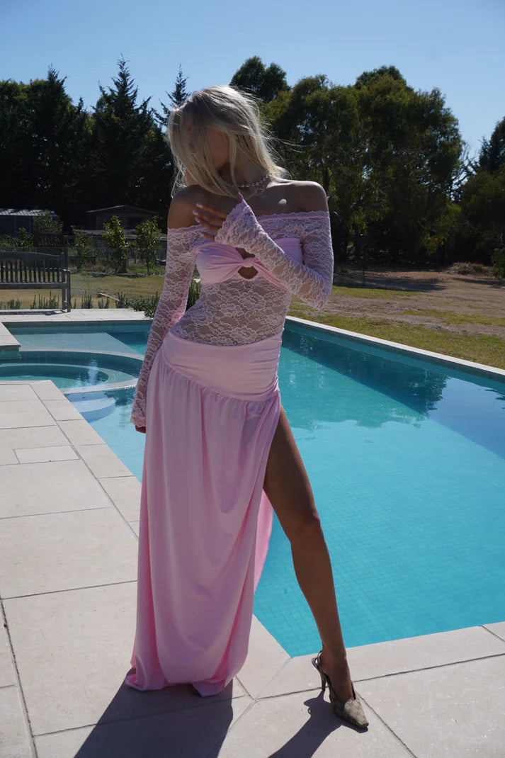 Serena Maxi Dress in Pink