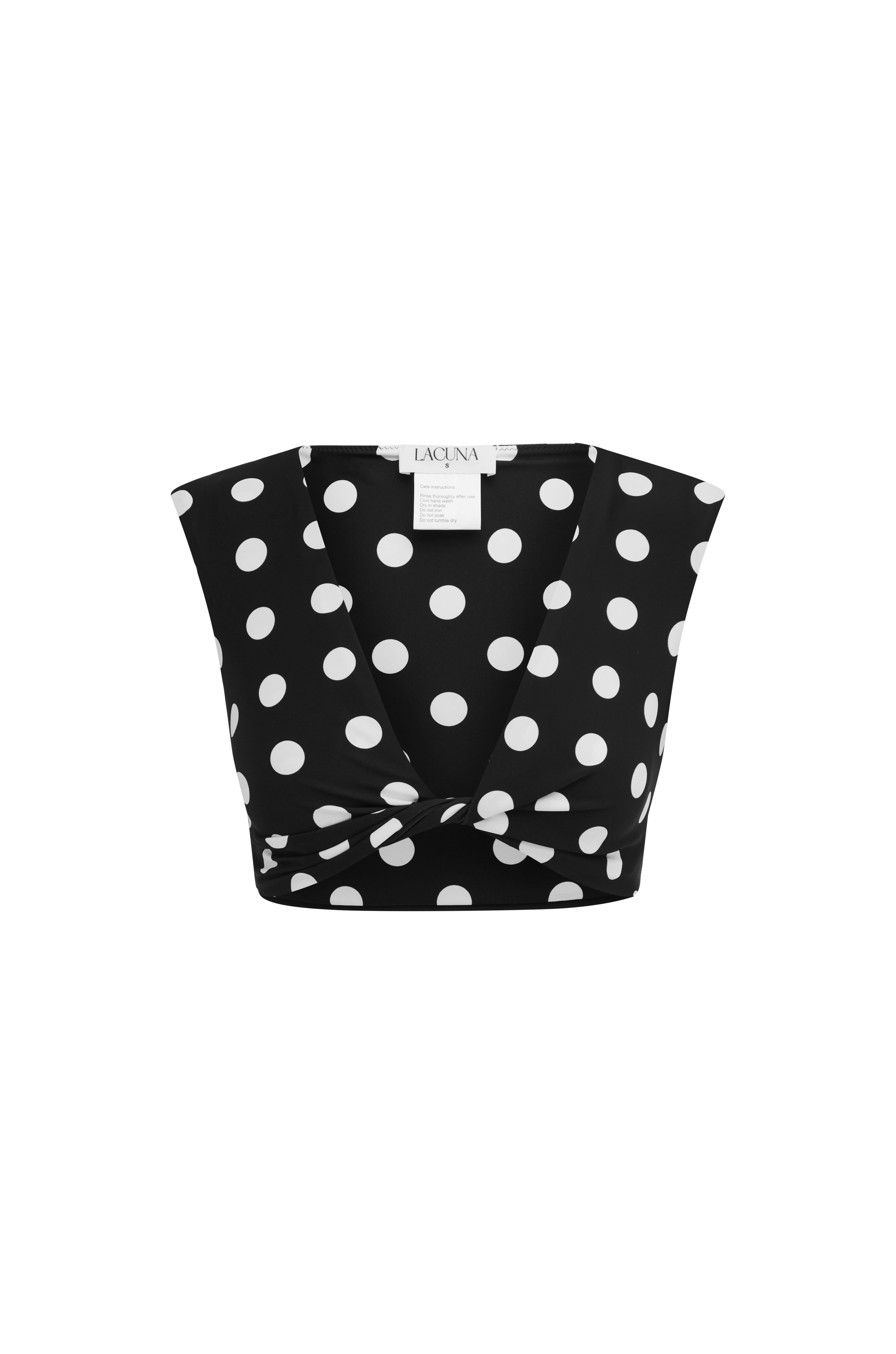 Hepburn Twist Bikini Top