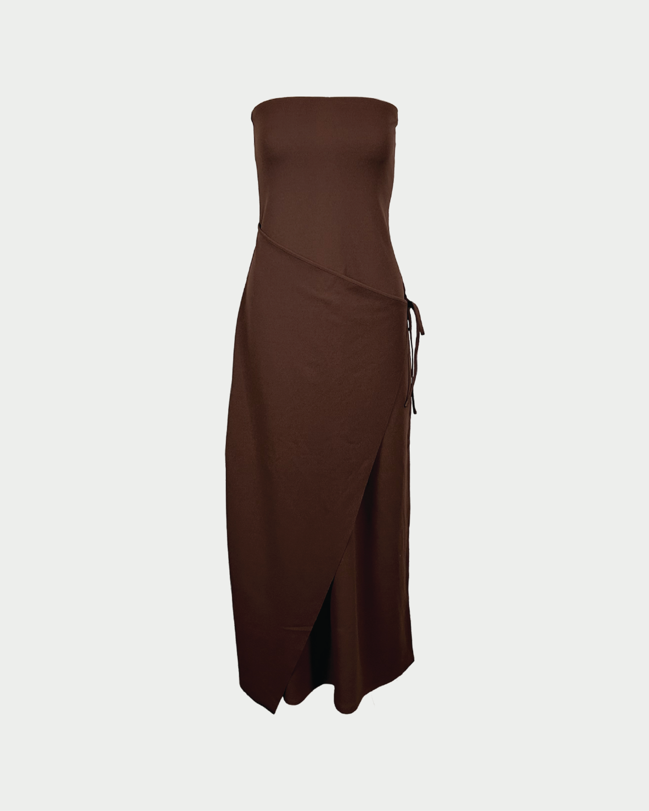 Odette Dress Chestnut