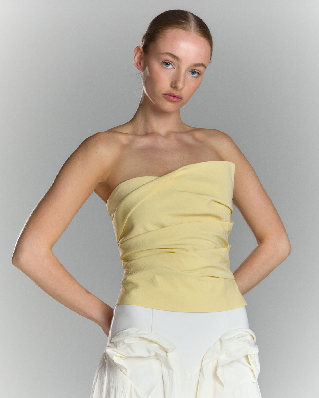 Kakia Corset in Mimosa