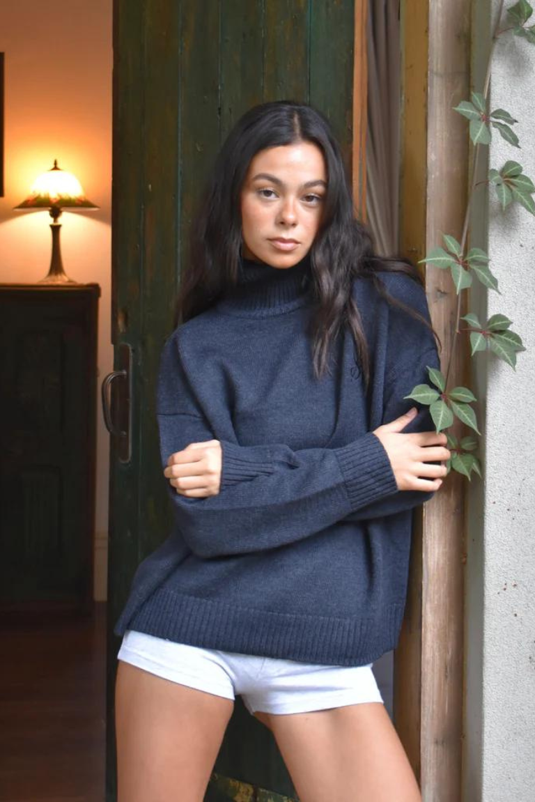 Staple Turtleneck in Storm Grey