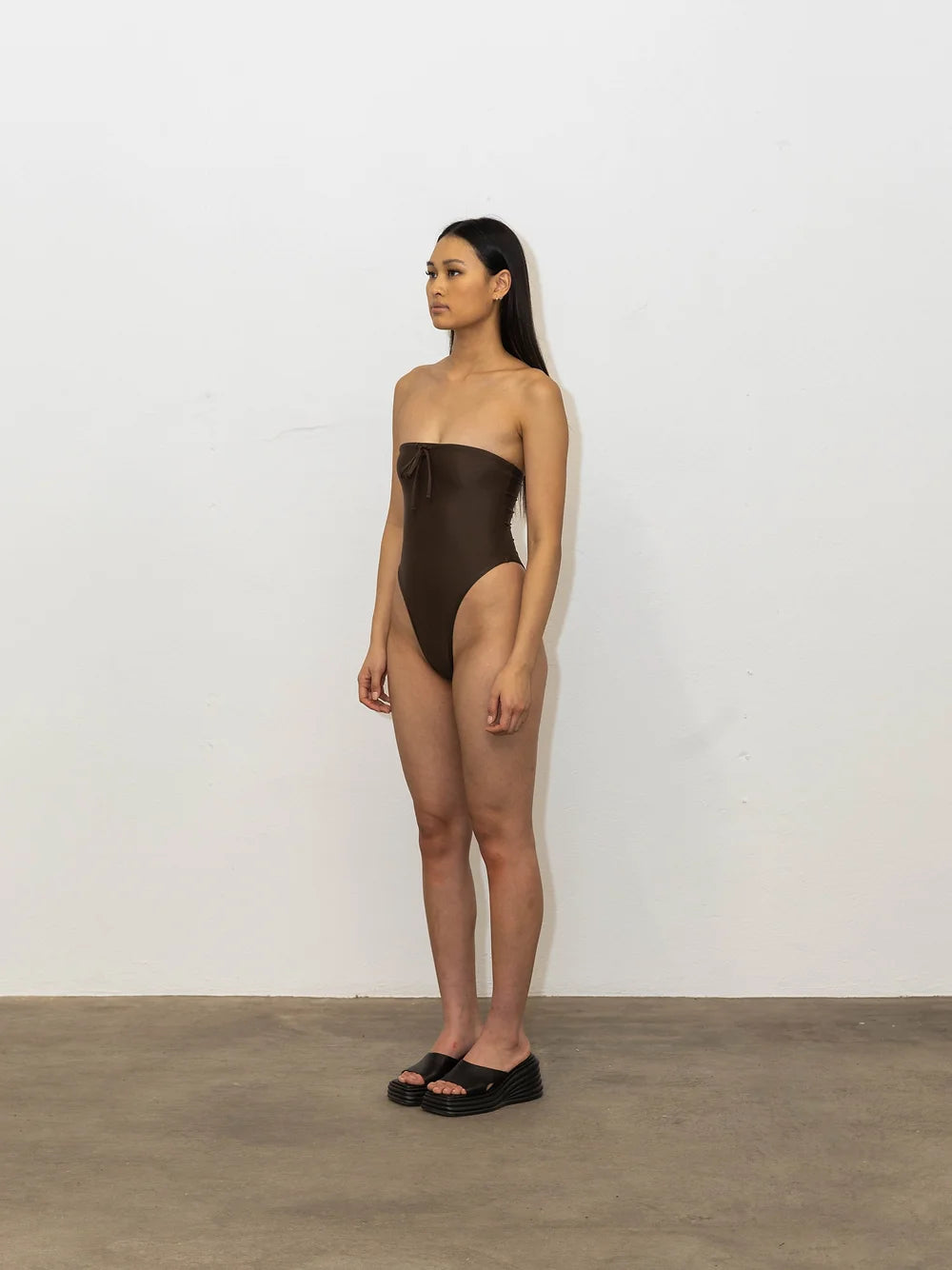 Paloma Bodysuit in Brown