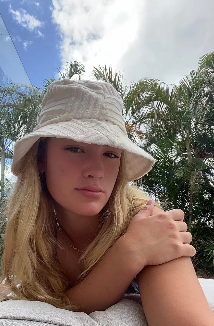 Terry Toweling Bucket Hat